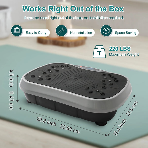 Home Vibration Fitness Plate